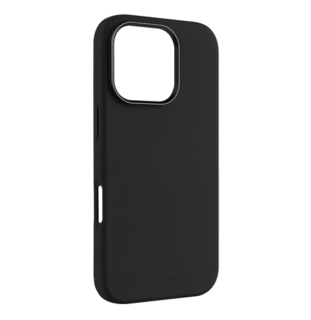 Fixed | MagFlow | Back Cover | Apple | iPhone 16 Pro | Silicone | Black