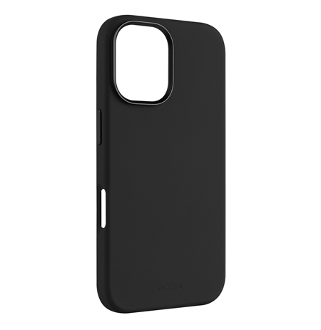 Fixed | MagFlow | Back Cover | Apple | iPhone 16 | Silicone | Black