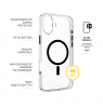 Fixed | MagPurity | Back Cover | Apple | iPhone 16 Plus | TPU | Clear, Black