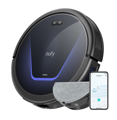 Anker Eufy | Robot Vacuum Cleaner | G50 Hybrid | Wet&Dry | Operating time (max) 180 min | 2600 mAh | Dust capacity 0.35 L | 5000