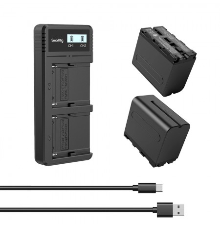SmallRig 3823 NP-F970 Battery and Charger Kit
