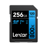 Lexar | Memory Card | Professional 800x PRO | 256 GB | SDXC | Flash memory class UHS-I