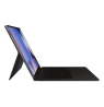 Samsung Galaxy Tab S10 Ultra/S9 Ultra Book Cover Keyboard Slim Black