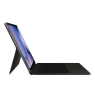 Samsung Galaxy Tab S10+/S9+/S9 FE+ Book Cover Keyboard Slim Black