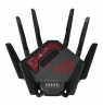 ASUS ROG Rapture GT-BE19000 wireless router Multi-Gigabit Ethernet Tri-band (2.4 GHz / 5 GHz / 6 GHz) Black, Red
