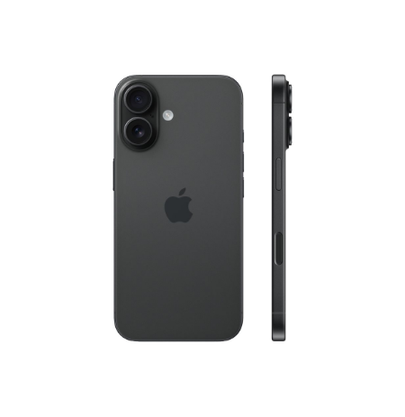 Apple iPhone 16 | Black | 6.1 " | Super Retina XDR | 2556 x 1179 pixels | A18 | Internal RAM 8 GB | 128 GB | Dual SIM | 4G | 5G 