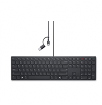 Dell | Collaboration Keyboard | KB525C | Keyboard | Wired | US (QWERTY) | Black