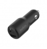 Belkin | BOOST CHARGE 42w-30w USB-C PD PPS + 12w USB-A Car Charger, | CCB005btBK