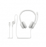 Logitech | USB Computer Headset | H390 | Wired | Over-Ear | Microphone | Noise canceling | Off-white