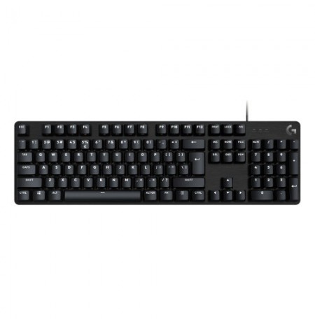 Logitech G413 SE Laidinė mechaninė žaidimų klaviatūra, Tactile Mechanical Switches, US INT, Juoda