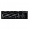 Logitech G413 SE Laidinė mechaninė žaidimų klaviatūra, Tactile Mechanical Switches, US INT, Juoda