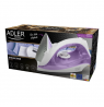 Iron | Adler | AD 5019 | With cord | 1600 W | Water tank capacity 100 ml | Continuous steam 10 g/min | Violet/White