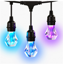 Nanoleaf Essentials Matter Smart Multicolour Outdoor String Lights Expansion 15m | 16M+