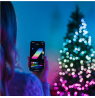 Twinkly Candies 100 Pearl-shaped RGB LEDs, Green Wire, USB-C
