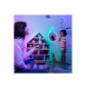 Twinkly Candies 100 Heart-shaped RGB LEDs, Clear Wire, USB-C
