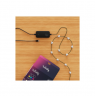 Twinkly Candies 200 Heart-shaped RGB LEDs, Green Wire, USB-C