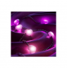 Twinkly Candies 200 Heart-shaped RGB LEDs, Green Wire, USB-C