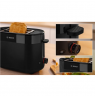 Bosch Compact Toaster | TAT2M123 MyMoment | Power 950 W | Number of slots 2 | Housing material Plastic | Black