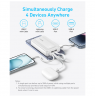 Anker | Power Bank | A1680H21 | 10000 mAh | USB-C 30W, Lightning 27W | Built-In USB-C and Lightning Cables | White