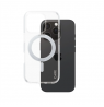 CARE Feature Case | Back cover | Apple | iPhone 16 PRO | Recycled plastic | Silver | Kickstand & MagSafe