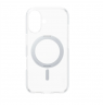 CARE Feature Case | Back cover | Apple | iPhone 16 | Recycled plastic | Silver | Kickstand & MagSafe