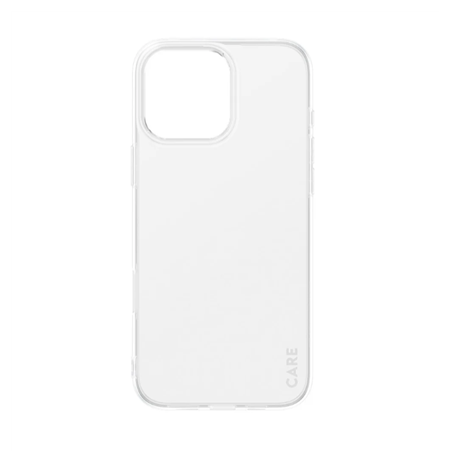 CARE Fashionable Case | Back cover | Apple | iPhone 16 Pro Max | Recycled plastic | Transparent | X-Ray Soft Basic