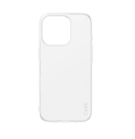 CARE Fashionable Case | Back cover | Apple | iPhone 16 PRO | Recycled plastic | Transparent | X-Ray Soft Basic