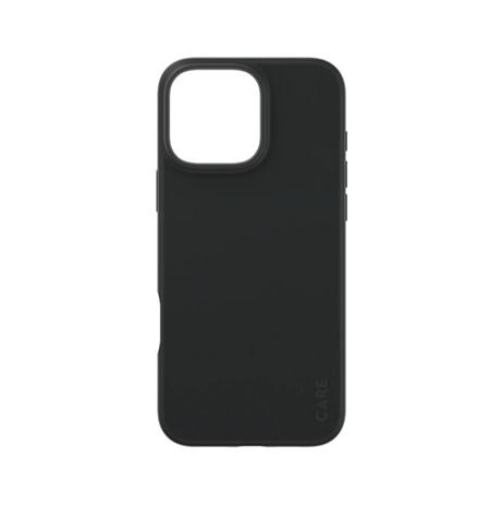 CARE Fashionable Case | Back cover | Apple | iPhone 16 Pro Max | Recycled plastic | Black