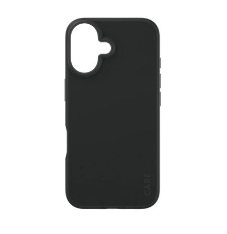 CARE Fashionable Case | Back cover | Apple | iPhone 16 | Recycled plastic | Black
