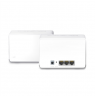 AX1800 Whole Home Mesh Wi-Fi 6 System | Halo H70X (2-Pack) | 802.11ax | 574+1201 Mbit