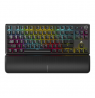 CORSAIR K70 CORE TKL Wireless Tenkeyless Mechanical Gaming Keyboard Backlit RGB LED CORSAIR MLX RED Black Black ABS DS Keycaps