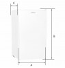 Manta MM520PW Fridge 91L White