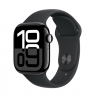 Apple Watch Series 10 | GPS (satellite) | Always-On Retina | Waterproof | Jet Black