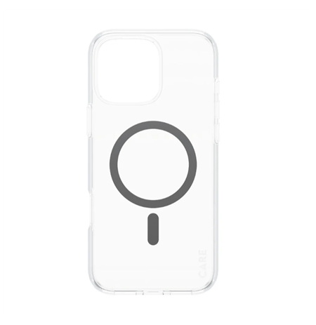 CARE Flagship Case | Back cover | Apple | iPhone 16 Pro Max | Recycled plastic | Transparent | MagSafe