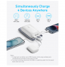 Anker | Power Bank | A1681H21 | 20000 mAh | USB-C 30W, Lightning 27W | Built-In USB-C and Lightning Cables | White