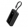Anker Power Bank with Built-In USB-C Cable | A1688H11 | 10000 mAh | Black