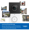 TP-LINK Video Doorbell Camera | Tapo D210 | 3 MP | 1.18mm/F1.8 | IP65 | H.264 | Micro SD, Max. 512
