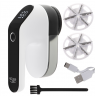 Adler | Lint remover LCD | AD 9618 | White/Black | Rechargeable battery