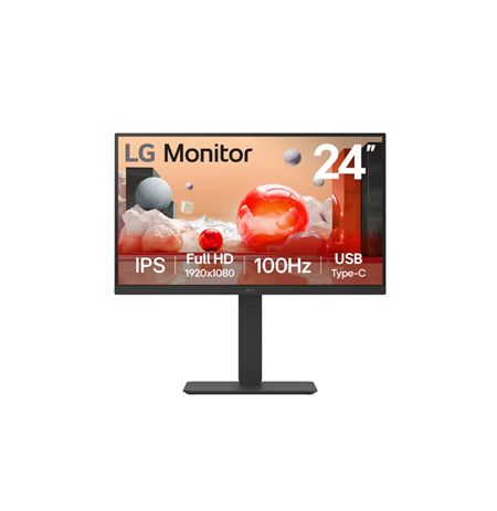 LG 24BA750-B | 23.8 " | IPS | FHD | 16:9 | 100 Hz | 5 ms | 1920 x 1080 pixels | 200 cd
