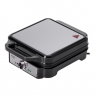 Adler Waffle Maker | AD 3083 | 1800 W | Number of pastry 4 | Belgium | Silver/Black