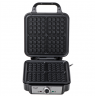 Adler Waffle Maker | AD 3083 | 1800 W | Number of pastry 4 | Belgium | Silver/Black