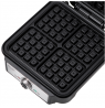 Adler Waffle Maker | AD 3083 | 1800 W | Number of pastry 4 | Belgium | Silver/Black