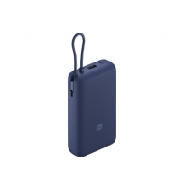 Xiaomi 33W Power Bank (Integrated Cable) | 20000 mAh | USB-C/USB-C cable/USB-A | Blue