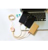 Squishmallows 3in1 charging cable (1.2M) Leonard