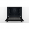 Bosch Oven | HBF010BA0 | 66 L | Electric | Manual | Knobs | Height 59.5 cm | Width 59.4 cm | Black