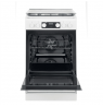 Whirlpool Cooker | WS5G8CHW/E/1 | Hob type Gas | Oven type Electric | White | Width 50 cm | LED | Depth 60 cm | 60 L