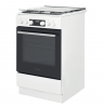 Whirlpool Cooker | WS5G8CHW/E/1 | Hob type Gas | Oven type Electric | White | Width 50 cm | LED | Depth 60 cm | 60 L