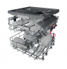 Whirlpool Dishwasher | W0I D751A X | Built-in | Width 59.8 cm | Number of place settings 14 | Number of programs 11 | Energy eff