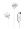 Energy Sistem Wired Earphones | EasyPods Type C | Built-in microphone | USB-C | Snow