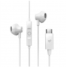 Energy Sistem Wired Earphones | EasyPods Type C | Built-in microphone | USB-C | Snow